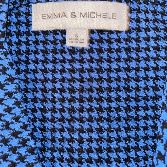 Emma & Michelle, Blue & Black, Size Small - Picture 4 of 5